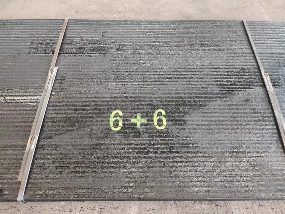 甘肃高铬合金耐磨板6+6   8+6  10+4